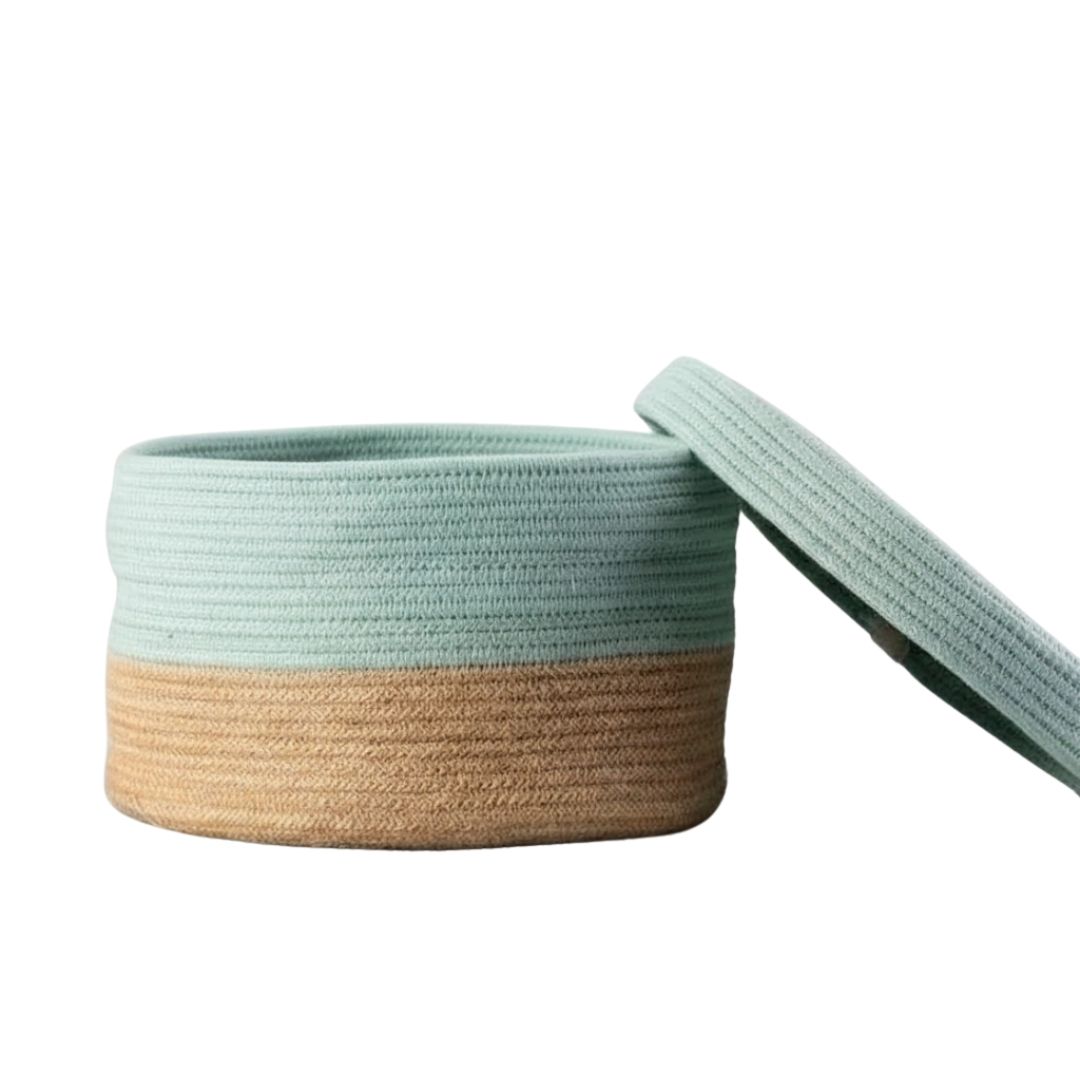 Stylish Eco-Friendly Lid Box for Home Organization